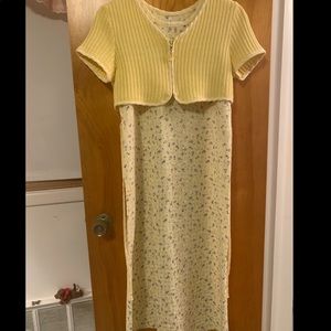 Dress & Sweater Set for Child/Young Adult